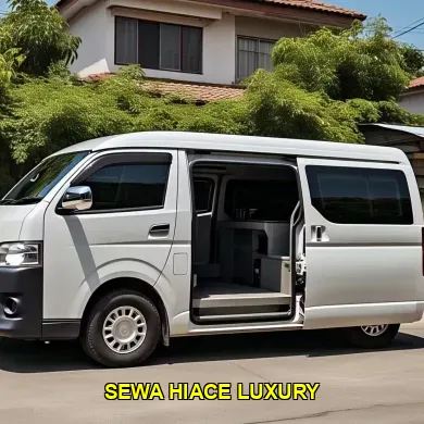 sewa hiace luxury